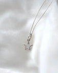 Star Necklace in Sterling Silver