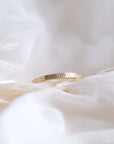 Pet Impression Ring in Solid Gold