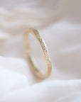 Pet Impression Ring in Solid Gold