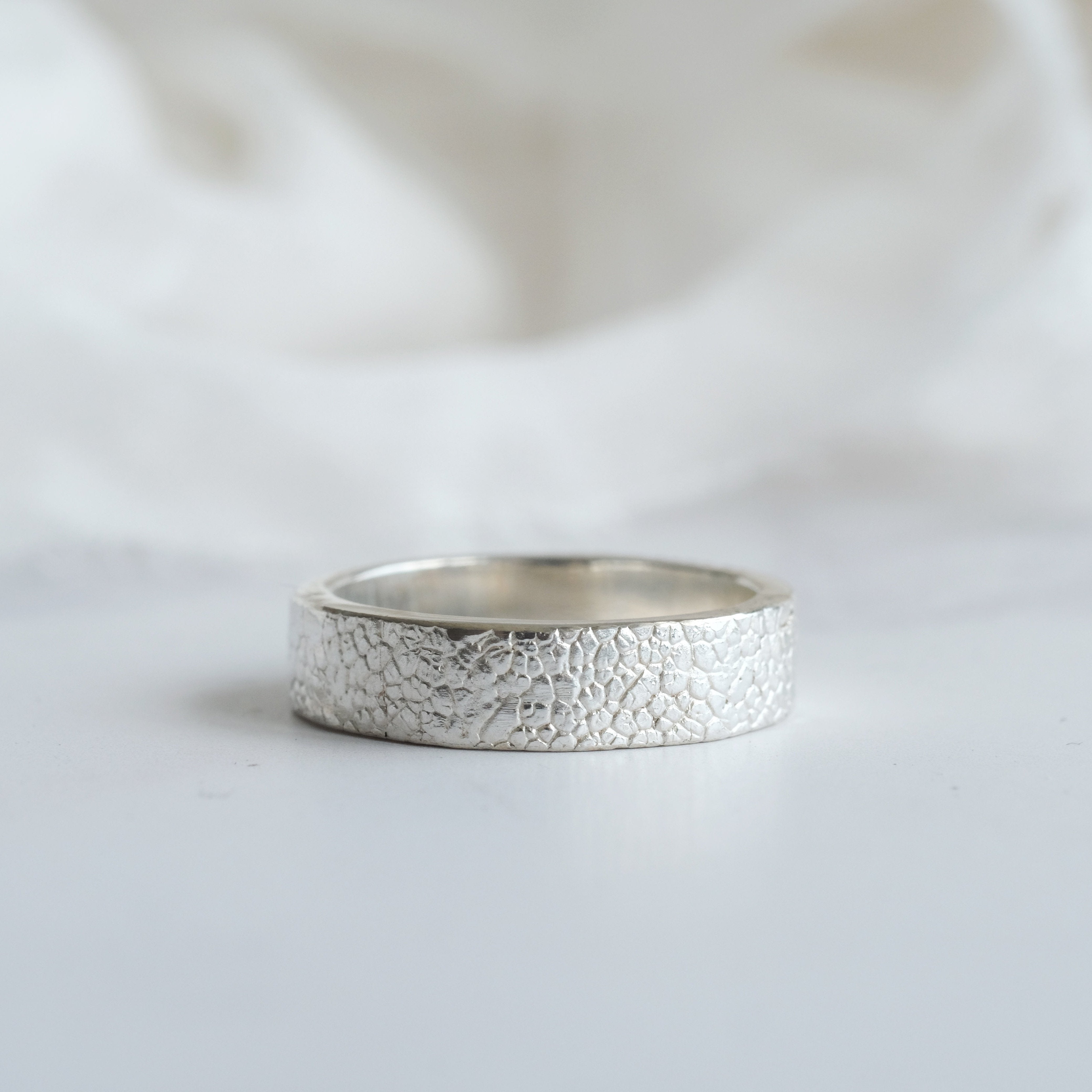 Pet Impression Ring in Sterling Silver