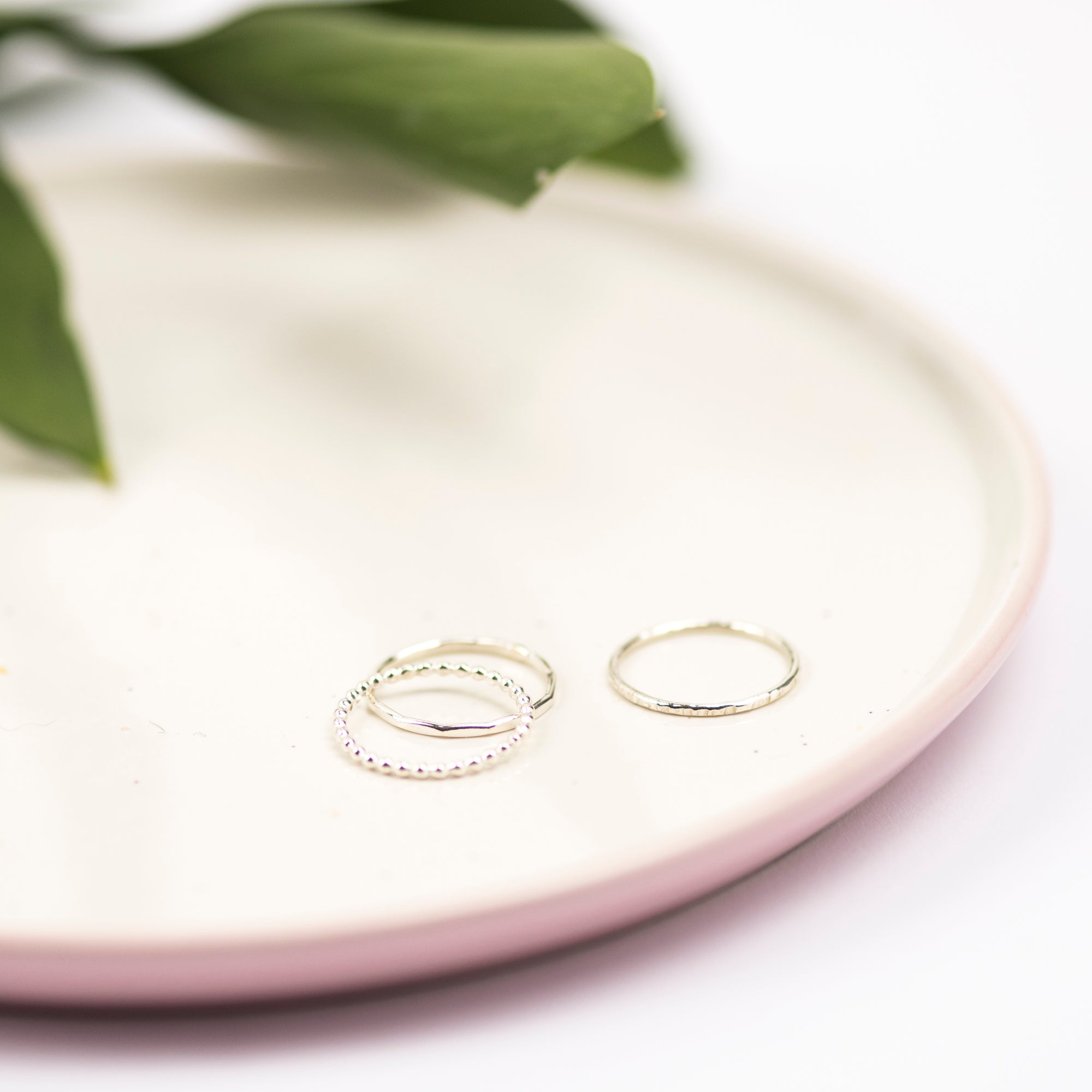 Sterling Silver Stacking Rings