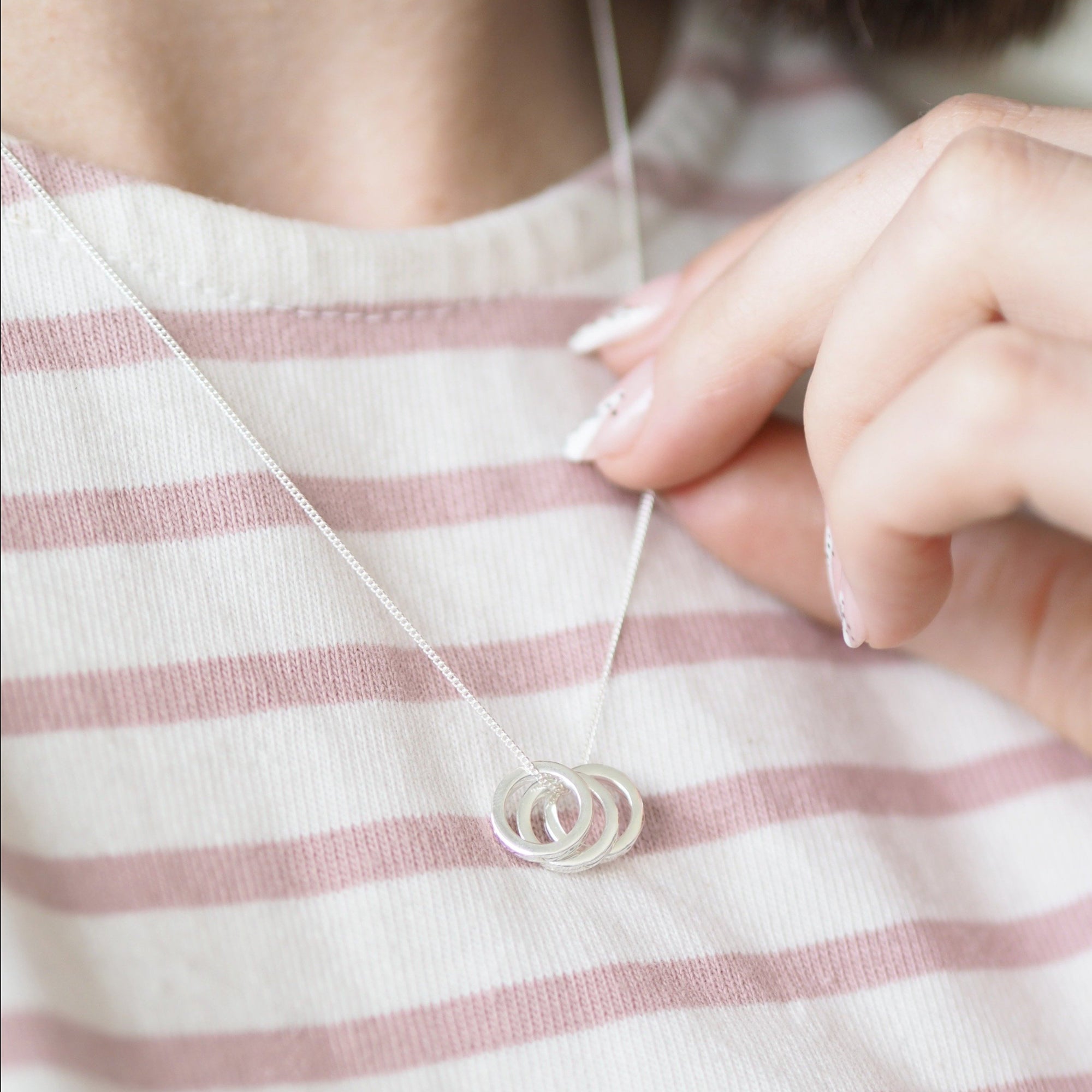 Miniature Hand Engraved Star Constellation Necklace